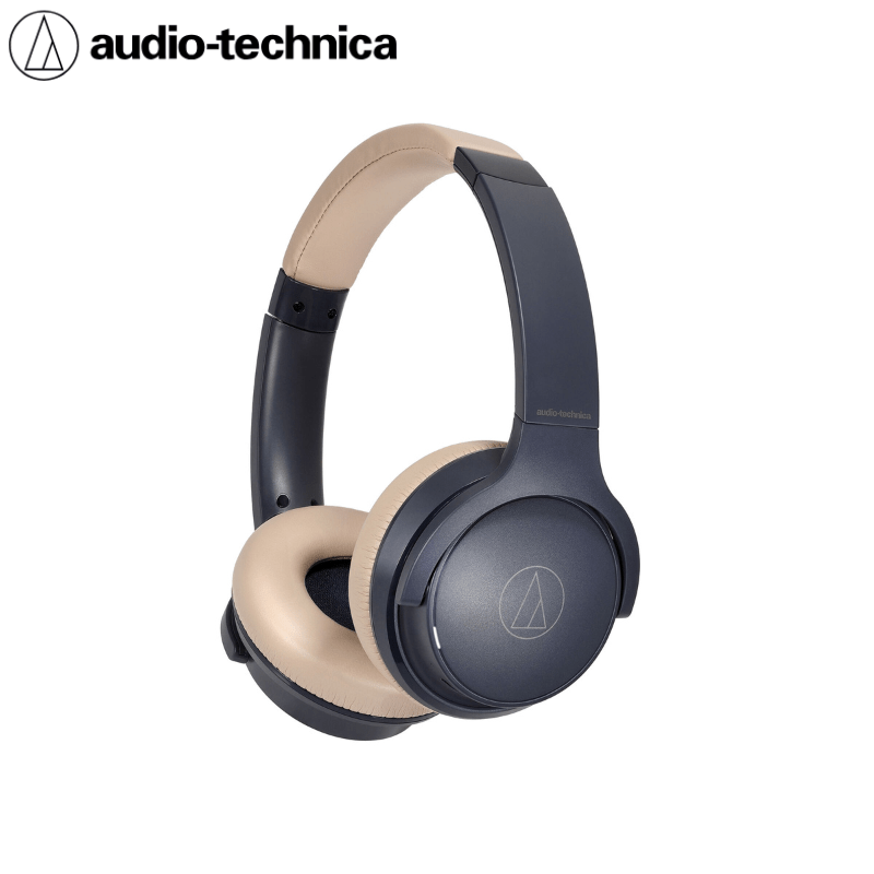 audio-technica オーディオテクニカ ワイヤレスポータブルヘッドホン ネイビーベージュ ATH-S220BT NBG NBG(ネイビーベージュ)