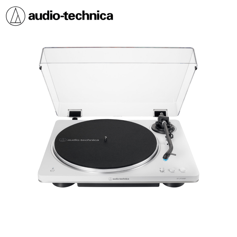 audio-technica オーディオテクニカ フルオートワイヤレスターンテーブル ホワイト/シルバー AT-LP70XBT WS WS(ホワイト/シルバー)
