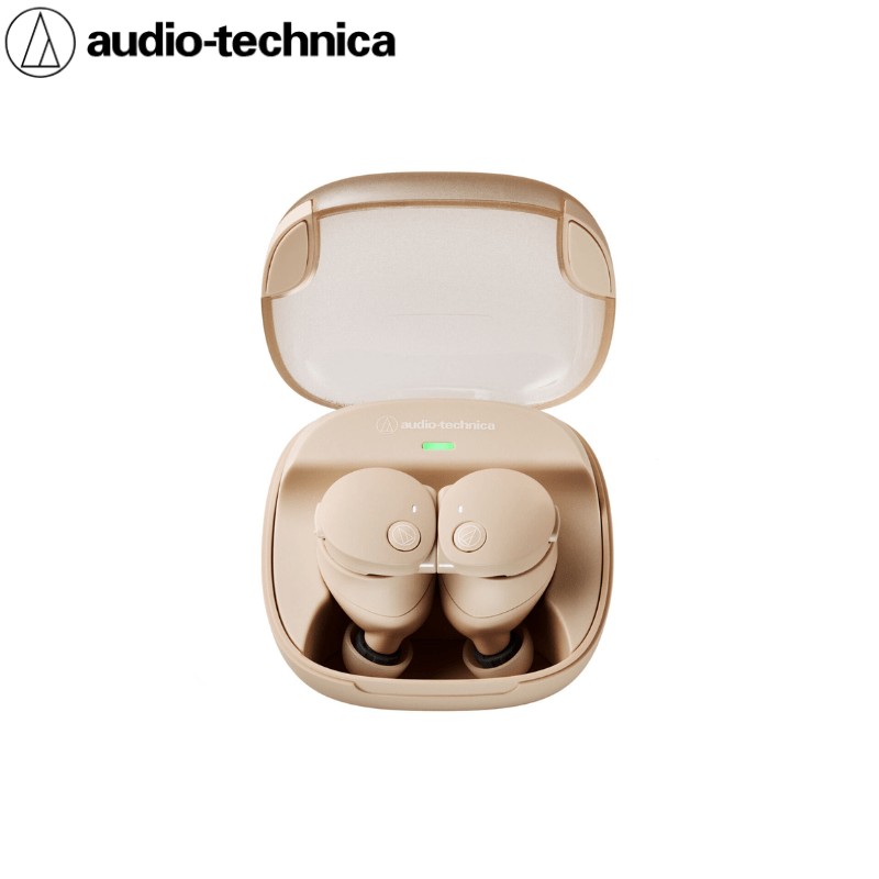 audio-technica オーディオテクニカ ノイズキャンセリング フルワイヤレスイヤホン ベージュ ATH-CKS50TW2 BG ベージュ