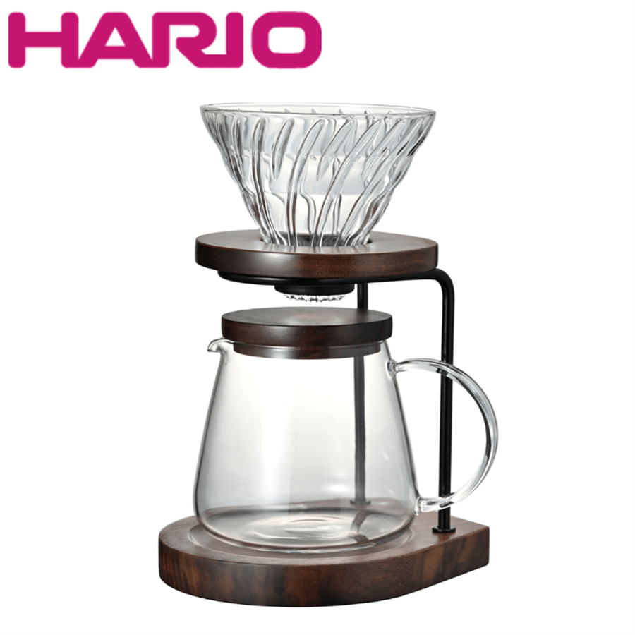 HARIO ハリオ ドリップスタンドセット ウォールナット WDS-1006-WN