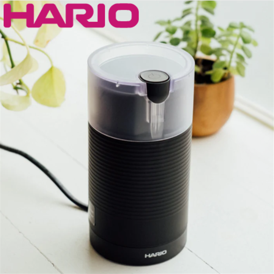 HARIO ハリオ 電動コーヒーミル・スイッチ ブラック EMCS-5-B