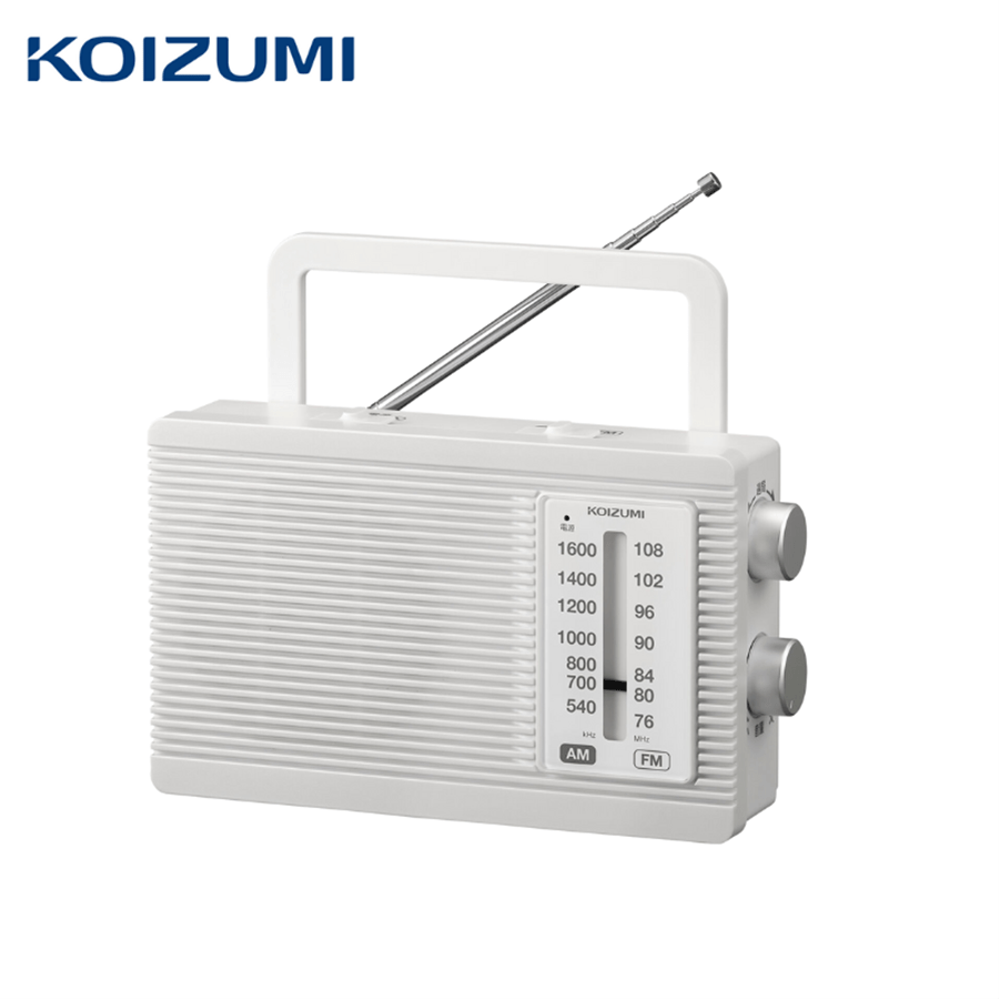 コイズミ ホームラジオ ホワイト SAD-7231/W