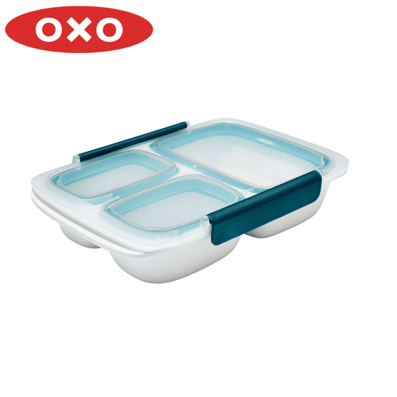 ◆送料込み◆ OXO オクソー プレップ&ゴー 仕切り付きコンテナ 0.9L 11301800