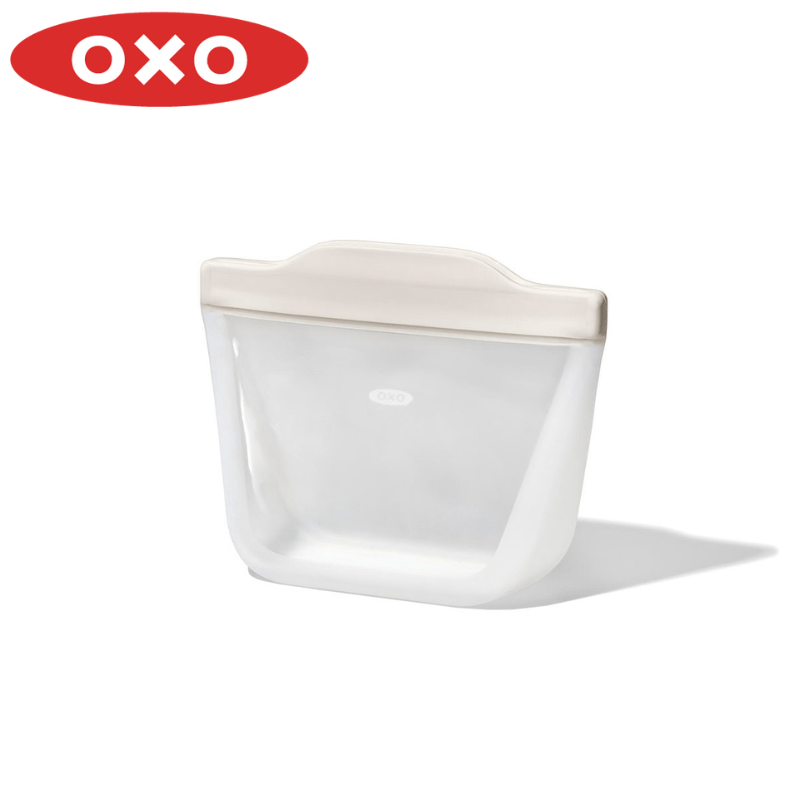 OXO オクソー シリコンスタンドバッグ S オートミール 11386000