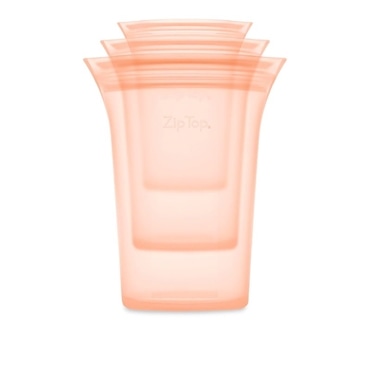 Zip top ジップトップ カップ3点セット ピーチ Z-CUP3A-07