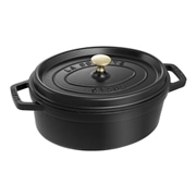 staub ストウブ ピコ・ココット オーバル 27cm ブラック 40500-271
