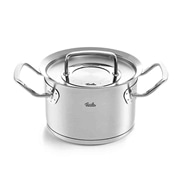 Fissler フィスラー オリジナル プロフィ コレクション シチューポット 16cm シルバー 両手鍋 ガス火 IH対応 084-128-16-000