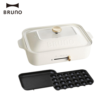 BRUNO ブルーノ コンパクトホットプレート ホワイト BOE021-WH