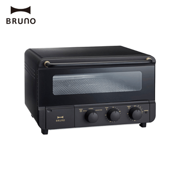 BRUNO ブルーノ スチーム＆ベイク トースター ブラック BOE067-BK