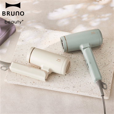 BRUNO ブルーノ beauty＋ コンパクトヘアドライヤー エクリュ BOE146-ECRU