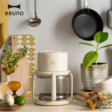 BRUNO ブルーノ ガラスエアフライヤー アイボリー BOE122-IV