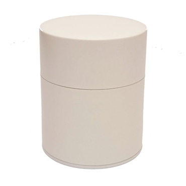 にちにち道具 塗り缶 平 150g エッグシェルホワイト