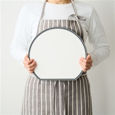 365methods サンロクゴ・メソッド バイカラー 軽量・抗菌まな板 D型 M ホワイト / グレー