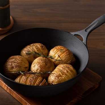 岩鉄鉄器 ダクタイル ディープパン 24cm ブラック