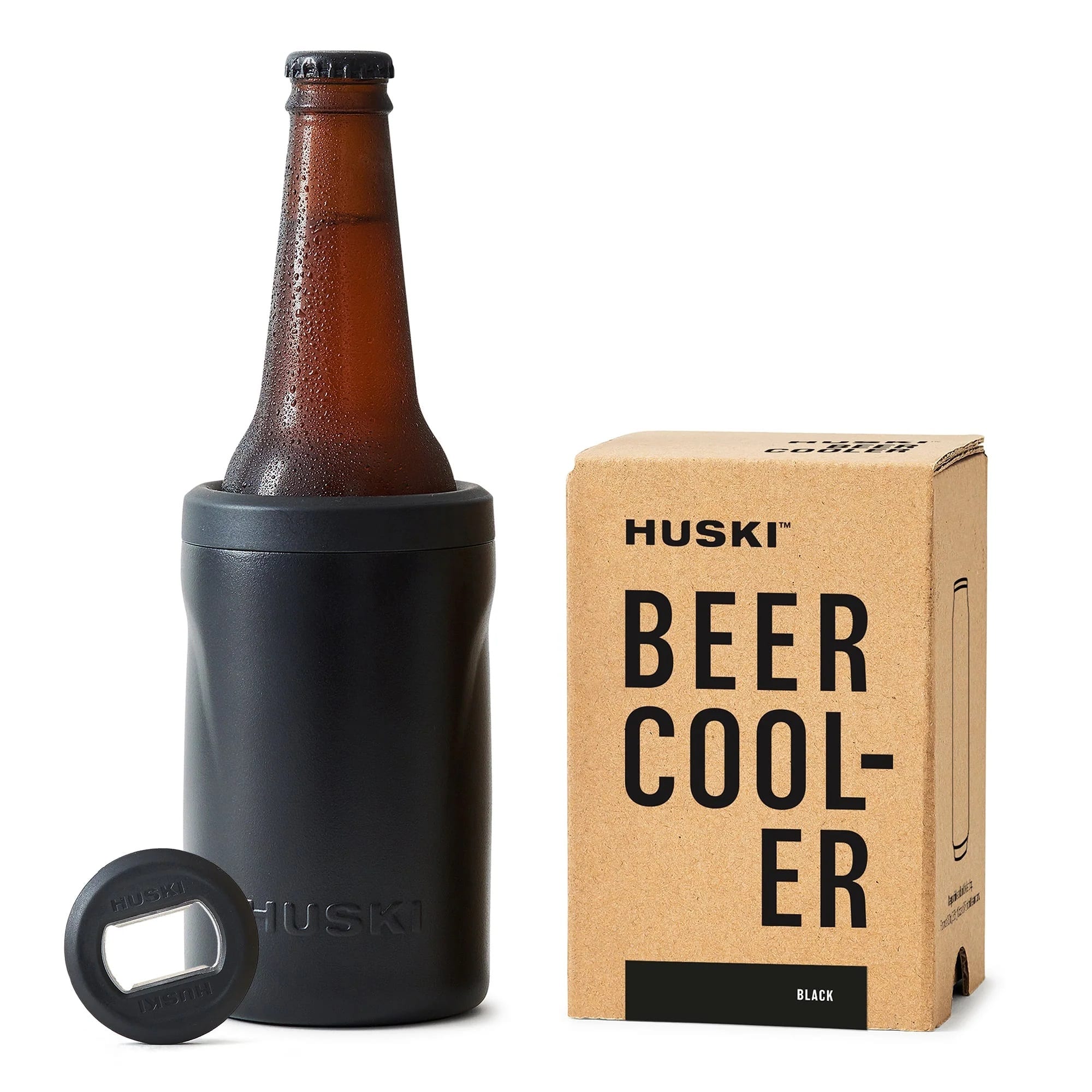 HUSKI BEER COOLER 2.0 BLACK マットブラック