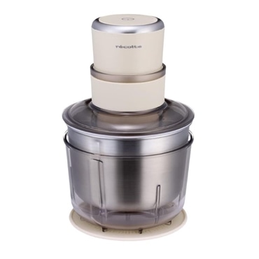 レコルト フードプロセッサーコンボ クリームホワイト RCP-6 (W)