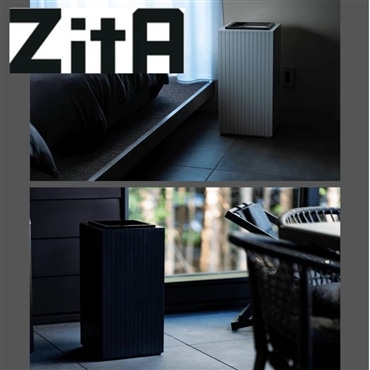 ZitA ジータ ダストボックス SQUARE スクエア ホワイト