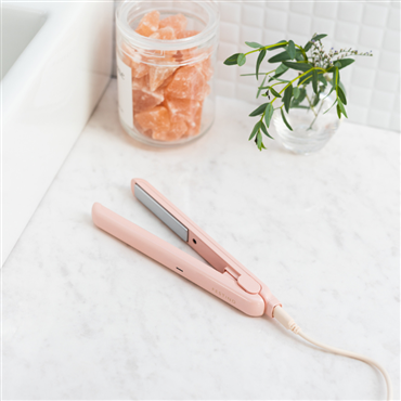 フェスティノ USB スタイリングヘアアイロン ピンク SMHB-018-PK
