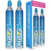 ソーダストリーム ガスシリンダー 60Lx2 箱入り (新規購入用) SSG0101