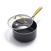 Green Pan?グリーンパン ストゥディオ ソースパン 16cm ガラス蓋付 CC007337-004