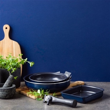 グリーンパン クリックシェフ セット5 オックスフォードブルー CC007820-004