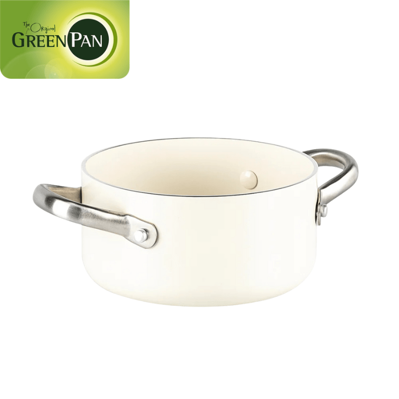 GREENCHEF グリーンシェフ キャセロール 16cm ホワイト IH/ガス火対応 CC002728-001