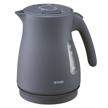 TIGER タイガー 蒸気レス電気ケトル ＜QUICK・SAFE+＞ 1.2L ナイトブラック PCV-A120KN
