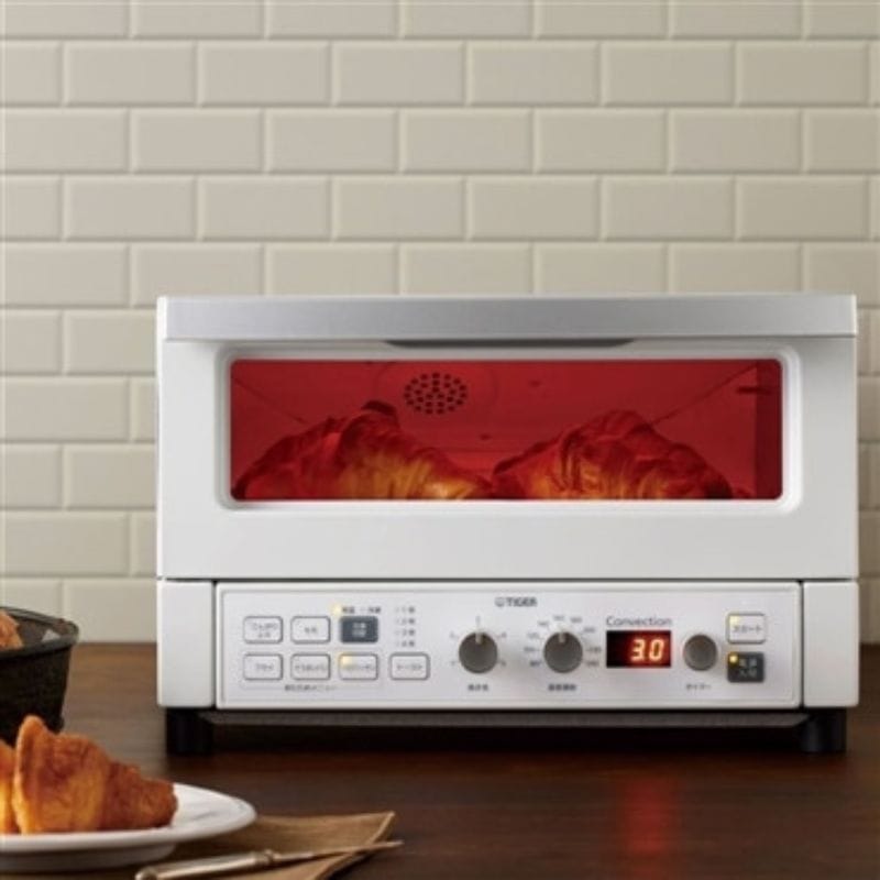 TIGER タイガー コンベクションオーブン&トースター マットホワイト KAV-A130WM