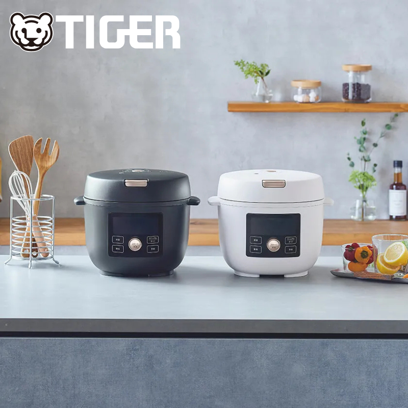 TIGER タイガー 電気圧力鍋〈TIGER COOKPOT〉2.0L マットホワイト COK-B220WM