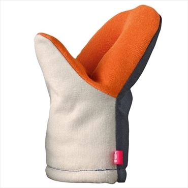 オークス leye レイエ グッとつかめる耐熱ミトン ベージュ/ネイビー LS1562