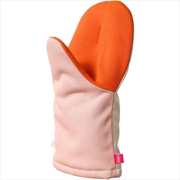 オークス leye レイエ グッとつかめる耐熱ミトン 大 ピンク・グレー LS1600