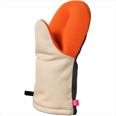 オークス leye レイエ グッとつかめる耐熱ミトン 大 ベージュ・ネイビー LS1601