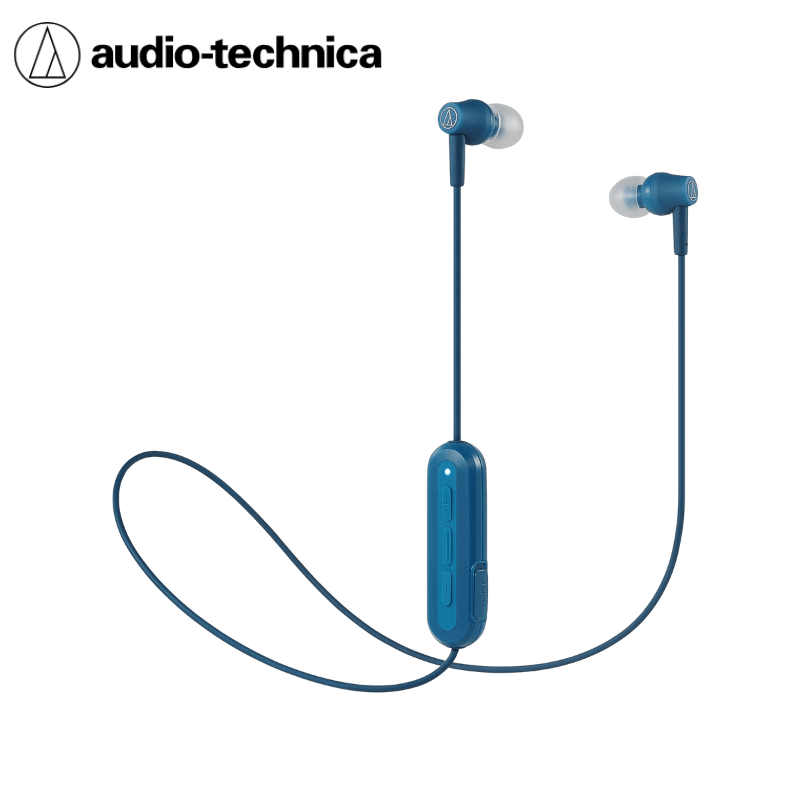 audio-technica オーディオテクニカ Bluetoothインナーイヤー型ヘッドホン ブルー ATH-CK150BT BL