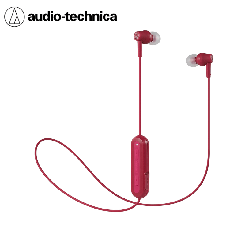 audio-technica オーディオテクニカ Bluetoothインナーイヤー型ヘッドホン レッド ATH-CK150BT RD