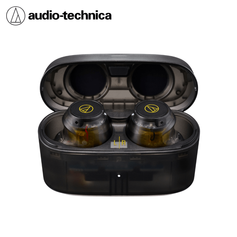 audio-technica オーディオテクニカ ノイズキャンセリング フルワイヤレスイヤホン スケルトン ATH-CKS30TW+TBK
