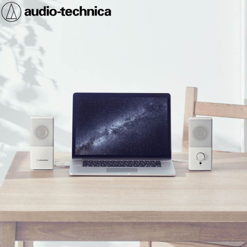 audio-technica オーディオテクニカ アクティブスピーカー ホワイト AT-SP95WH