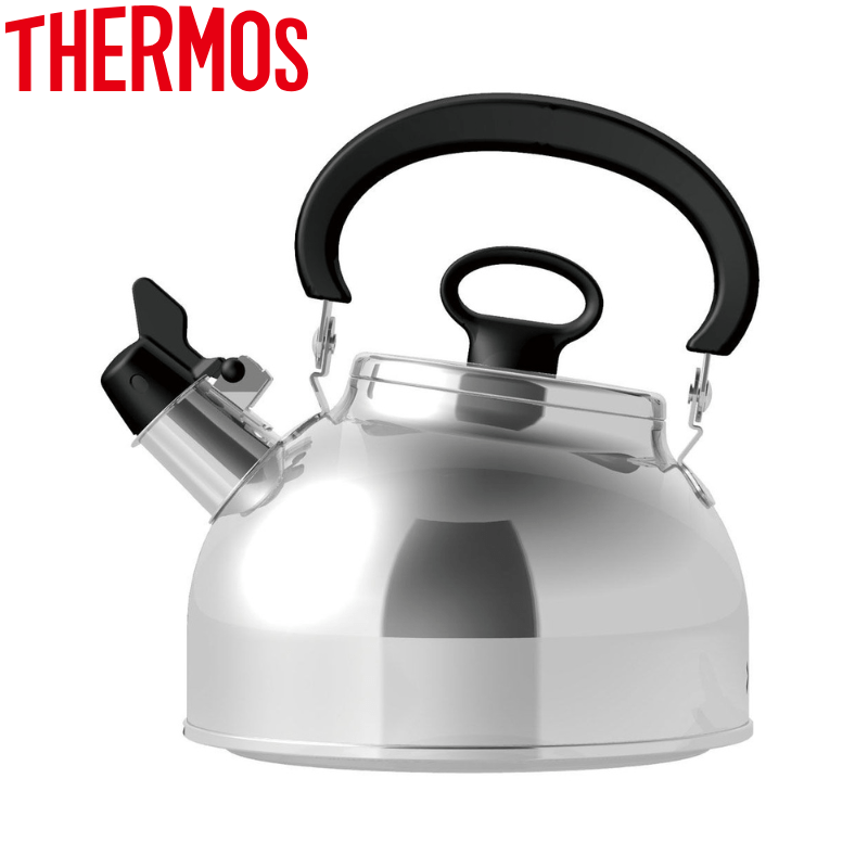 THERMOS サーモス クックベッセル FIKA ステンレス ハーモニカケトル 2.3L ブラック FIKASTH-23 BK