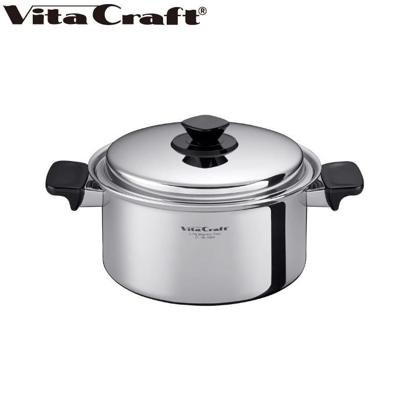 Vita Craft ビタクラフト Vシリーズ 両手鍋 4.0L 深型 5586