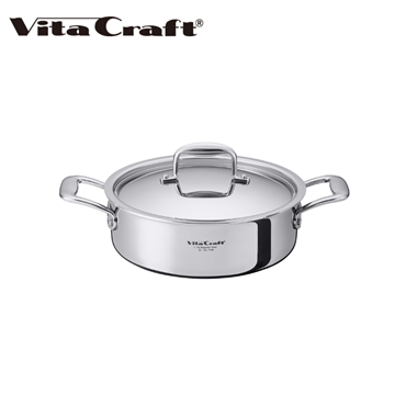 Vita Craft ビタクラフト Nシリーズ 両手鍋 浅型 24cm 7146