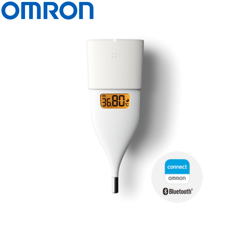 OMRON オムロン 婦人用電子体温計 ホワイト MC-652LC-W