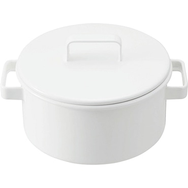 365methods サンロクゴ・メソッド キャセロール 20cm ホワイト YY20C.W