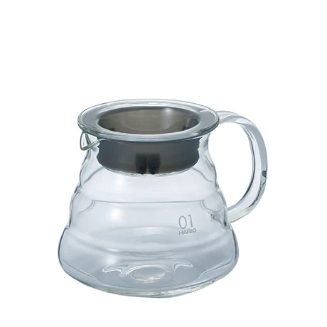 HARIO ハリオ V60 グラスサーバー 360ml(実用容量) クリア XGSR-36-TB