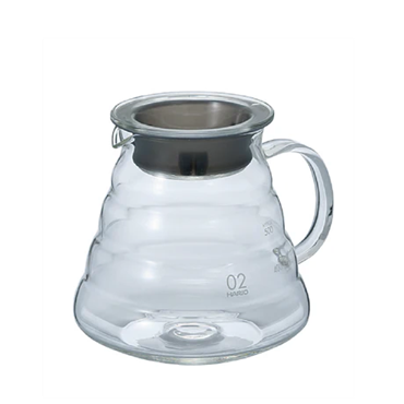 HARIO ハリオ V60 グラスサーバー 600ml(実用容量) クリア XGSR-60-TB