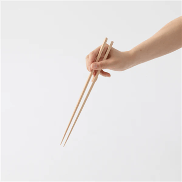 にちにち道具 竹の道具 菜ばしそろえ 無垢 33cm 2膳組 角