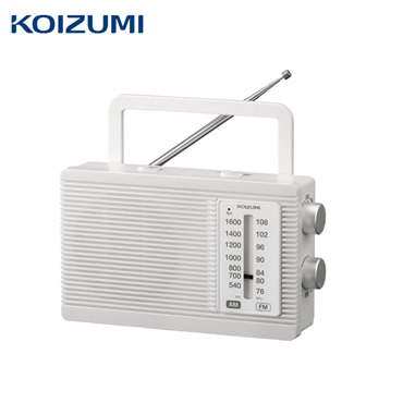 コイズミ ホームラジオ ホワイト SAD-7231/W