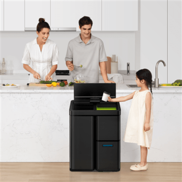 EKO MIRAGE PLUS センサーリサイクラー (35L+15L+15L) ブラック EK9338MBS