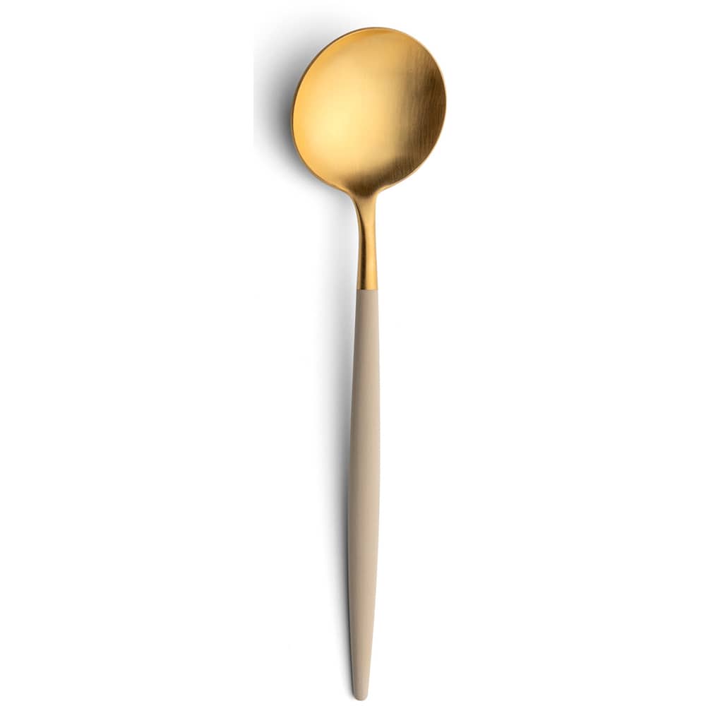 Cutipol クチポール GOA アイボリー テーブルスプーン ゴールド 単品 GO.05IVGB