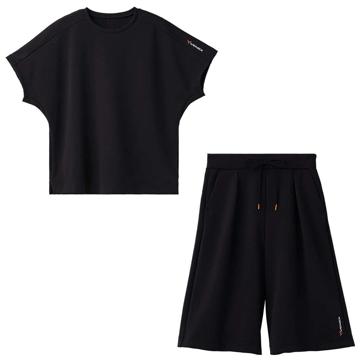 ベネクス リカバリーウェア リカバリームーヴ ≪一般医療機器≫ ショートスリーブ ハーフパンツ 上下セット レディース 杢グレー 杢グレー M