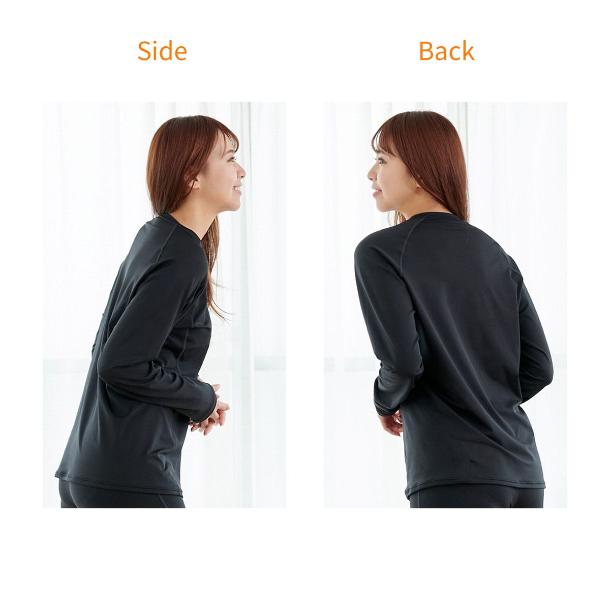 ベネクス リカバリーウェア リチャージ+ ≪一般医療機器≫ ロングスリーブ レディース ブラック M