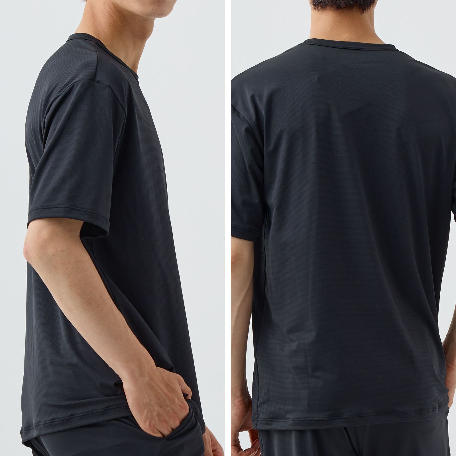 ベネクス リカバリーウェア リフレッシュ Tシャツ メンズ ブラック M